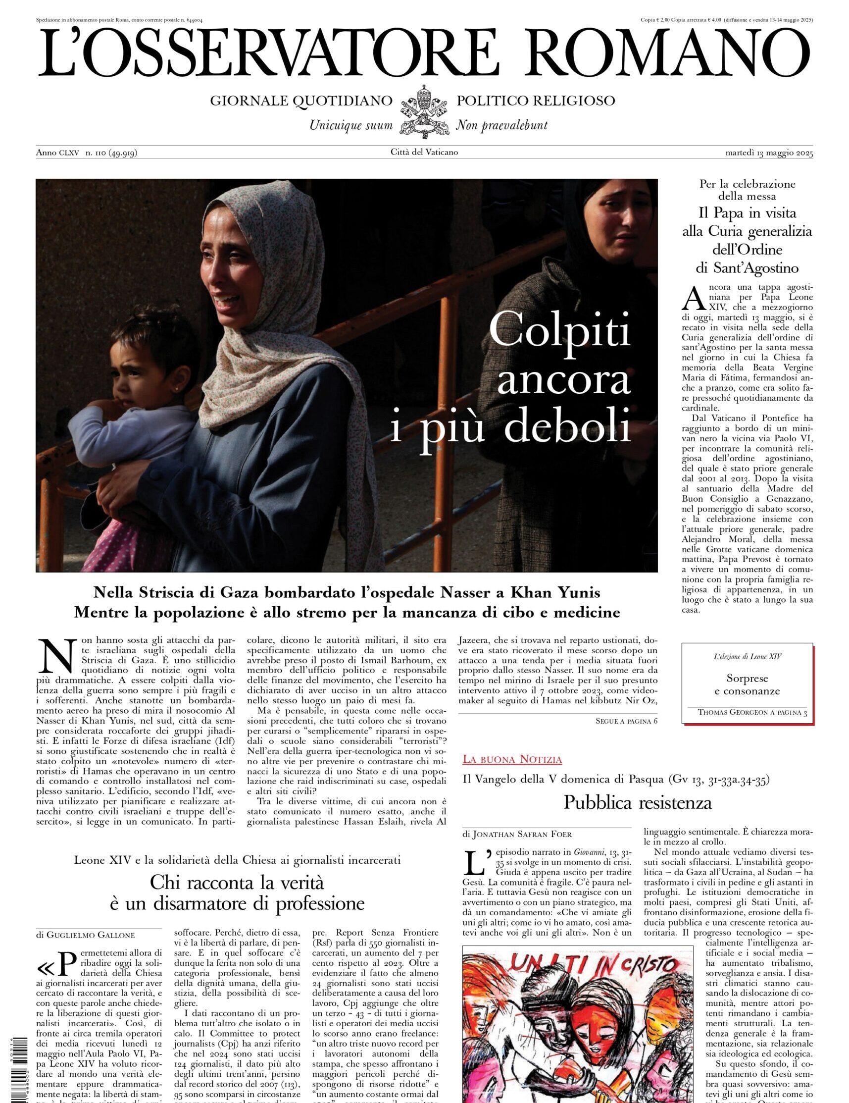 Chi racconta la verità è un disarmatore di professione